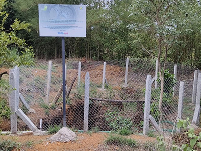 open well fencing at gavase