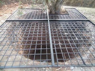 open well fencing at kerbhekurli