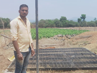 open well fencing at malusarewadi